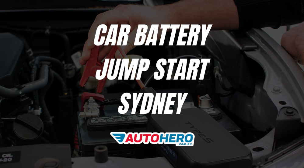 Car Battery jump start Sydney